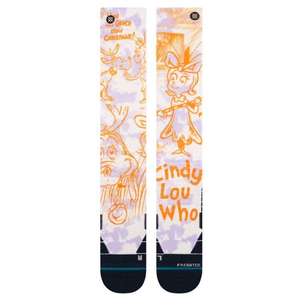 THE GRINCH X STANCE CINDY LOU WHO POLY SNOW OTC SOCKS